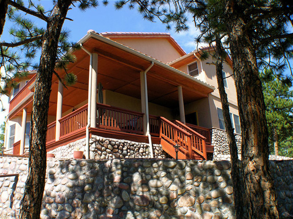 Main Residence looking from the North............