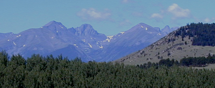 Colorado 14ers - Crestone Needle & Mount Humbolt from the front deck