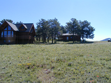Main Residence showing seperate garage