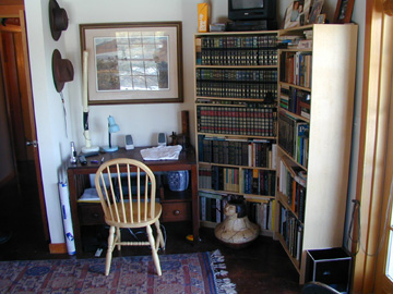 The home office at Hasta La Vista