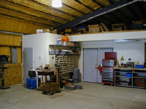 Inside the main Workshop........