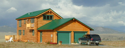 3400 square foot main residence on 37 acres