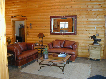 Another perspective of the main living area.........