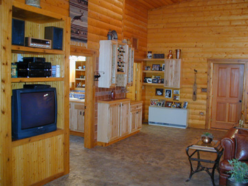 Main Living Area in the Ranch house........