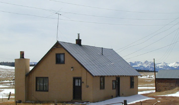 The 1314 square foot  main Ranch house circa 1929 provided a Home for 9 children and their parents......