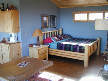 This Bedrooom has it's own fireplace..........