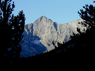 The Sacred Mount Blanca's East Face at Sunrise