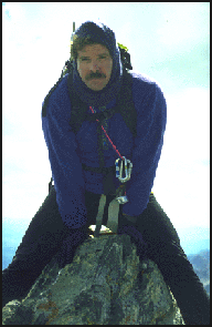 Arthur on Summit of
        the 13,000' Grand Teton